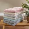 imageDII Herringbone Striped Collection Cotton Throw Blanket 50x60 AquaAqua