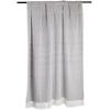 imageDII Herringbone Striped Collection Cotton Throw Blanket 50x60 AquaGray