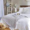 imageDII Herringbone Striped Collection Cotton Throw Blanket 50x60 AquaGray