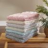 imageDII Herringbone Striped Collection Cotton Throw Blanket 50x60 AquaStone