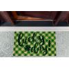 imageDII IndoorOutdoor Natural Coir Fiber SpringSummer Doormat 17x29 Lucky DayLucky Day