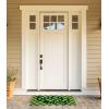 imageDII IndoorOutdoor Natural Coir Fiber SpringSummer Doormat 17x29 Lucky DayLucky Day