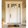 imageDII IndoorOutdoor Natural Coir Fiber SpringSummer Doormat 17x29 Lucky DayTop O the Mornin