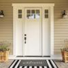 imageDII Natural Coir Doormat Outdoor Welcome Mat 17x29 Cabana StripesBird