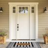 imageDII Natural Coir Doormat Outdoor Welcome Mat 17x29 Cabana StripesCabana Stripes