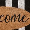 imageDII Natural Coir Doormat Outdoor Welcome Mat 17x29 Cabana StripesCabana Stripes