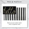 imageDII Natural Coir Doormat Outdoor Welcome Mat 17x29 Cabana StripesDamask