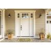imageDII Natural Coir Doormat Outdoor Welcome Mat 17x29 Cabana StripesGreenery