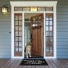 imageDII Natural Coir Doormat Outdoor Welcome Mat 17x29 Cabana StripesNo Place Like Home