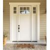 imageDII Natural Coir Doormat Outdoor Welcome Mat 17x29 Cabana StripesSeashells