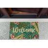 imageDII Natural Coir Doormat Outdoor Welcome Mat 17x29 Cabana StripesTropical