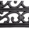 imageDII Rubber Doormats Collection All Weather 18x30 Welcome Half MoonFrench Quarter