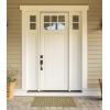 imageDII Rubber Doormats Collection All Weather 18x30 Welcome Half MoonGold Double Ring