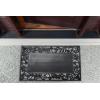 imageDII Rubber Doormats Collection All Weather 18x30 Welcome Half MoonLeaf Border