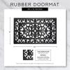 imageDII Rubber Doormats Collection All Weather 18x30 Welcome Half MoonScroll