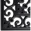 imageDII Rubber Doormats Collection All Weather 18x30 Welcome Half MoonScroll