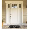 imageDII Rubber Doormats Collection All Weather 18x30 Welcome Half MoonScroll Pin