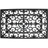 imageDII Rubber Doormats Collection All Weather 18x30 Welcome Half MoonWrought Iron