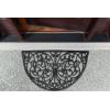imageDII Rubber Doormats Collection All Weather 18x30 Welcome Half MoonWrought Iron Half Round