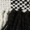 imageDII Textured Modern Varigated Acrylic Woven Throw 50x60Inch BlushBlack  White Buffalo Check