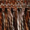 imageDII Textured Modern Varigated Acrylic Woven Throw 50x60Inch BlushBronze
