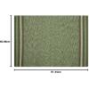 imageDII Variegated Recycled Yarn Modern Edge Stripe 2x3 StoneArtichoke