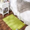 imageDII Variegated Recycled Yarn Modern Edge Stripe 2x3 StoneAvocado
