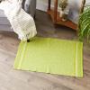 imageDII Variegated Recycled Yarn Modern Edge Stripe 2x3 StoneAvocado
