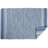 imageDII Variegated Recycled Yarn Modern Edge Stripe 2x3 StoneBlue