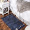 imageDII Variegated Recycled Yarn Modern Edge Stripe 2x3 StoneNautical Blue