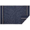 imageDII Variegated Recycled Yarn Modern Edge Stripe 2x3 StoneNautical Blue