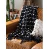 imageDII Woven Loop Throw Collection 50x60 GrayBlack