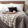 imageDII Woven Loop Throw Collection 50x60 GrayOffwhite