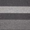 imageDII Woven Rag Rug Collection Recycled Yarn Cabana Stripe 2x3 NaturalCabana Stripe Gray