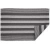 imageDII Woven Rag Rug Collection Recycled Yarn Cabana Stripe 2x3 NaturalCabana Stripe Gray