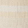 imageDII Woven Rag Rug Collection Recycled Yarn Cabana Stripe 2x3 NaturalNatural