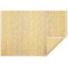 imageDII Woven Rag Rug Collection Recycled Yarn Variegated Rustic Stripe 2x3 GrayHoney Gold
