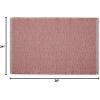 imageDII Woven Recycled Yarn Rag Rug Collection Miniature Diamonds 2x3 StoneBarn Red
