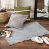 imageDII Woven Recycled Yarn Rag Rug Collection Miniature Diamonds 2x3 StoneDiamond Gray