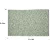 imageDII Woven Recycled Yarn Rag Rug Collection Miniature Diamonds 2x3 StoneHunter Green