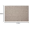 imageDII Woven Recycled Yarn Rag Rug Collection Miniature Diamonds 2x3 StoneLeather Brown