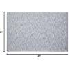 imageDII Woven Recycled Yarn Rag Rug Collection Miniature Diamonds 2x3 StoneStonewash Blue