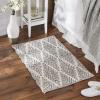 imageDII Woven Rugs Collection HandLoomed 2x3 Navy Blue DiamondGray Diamond