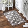 imageDII Woven Rugs Collection HandLoomed 2x3 Navy Blue DiamondGray Lattice