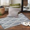 imageDII Woven Rugs Collection HandLoomed 2x3 Navy Blue DiamondNavy Blue Diamond