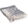 imageDII Global Diamond Stripe Woven Throw 50x60Inch StoneNavy