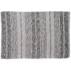 imageDII Woven Rag Rug Collection Recycled Yarn Variegated Rustic Stripe 2x3 GrayGrey