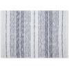 imageDII Woven Rag Rug Collection Recycled Yarn Variegated Rustic Stripe 2x3 GrayStonewash Blue