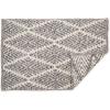 imageDII Woven Rugs Collection HandLoomed 2x3 Navy Blue DiamondGray Diamond
