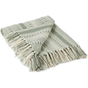 imageDII Braided Striped Decorative Throw Blanket 50x60 ArtichokeArtichoke